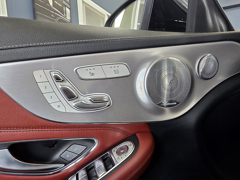 벤츠 w205 c클레스 카브리올레 - 송풍구, 데시보드, 기본엠비언트 생성