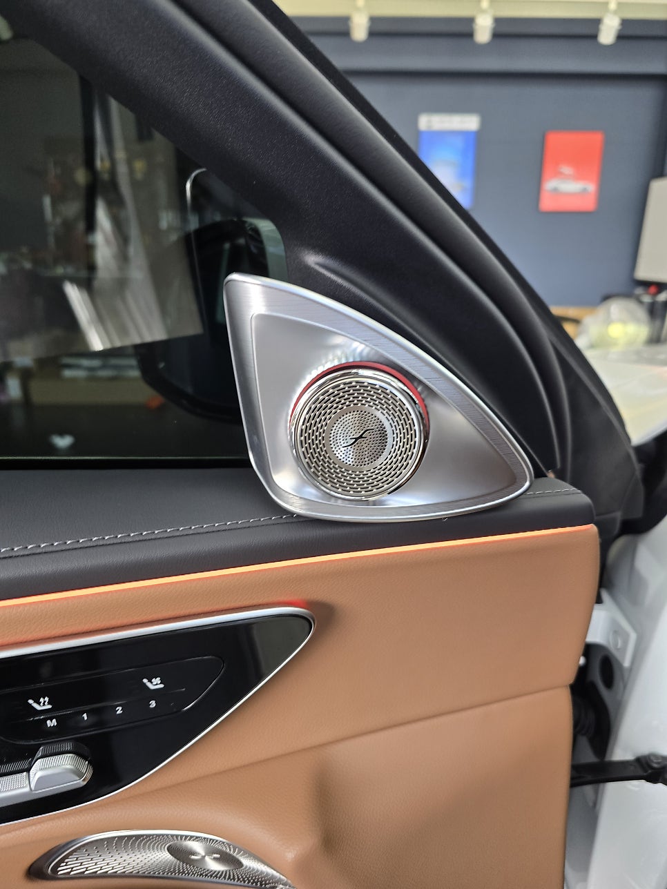 벤츠 W214 e300 - 4d 부메스터, 2열 공조 컨트롤러 " 실내가 달라졌다 !! "