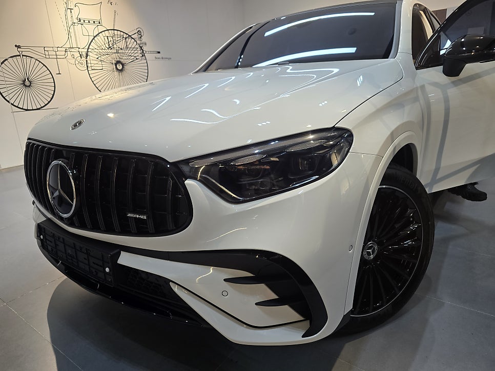 벤츠 x254 glc - 블랙 세로 그릴 하나로 달라진 전면부 !