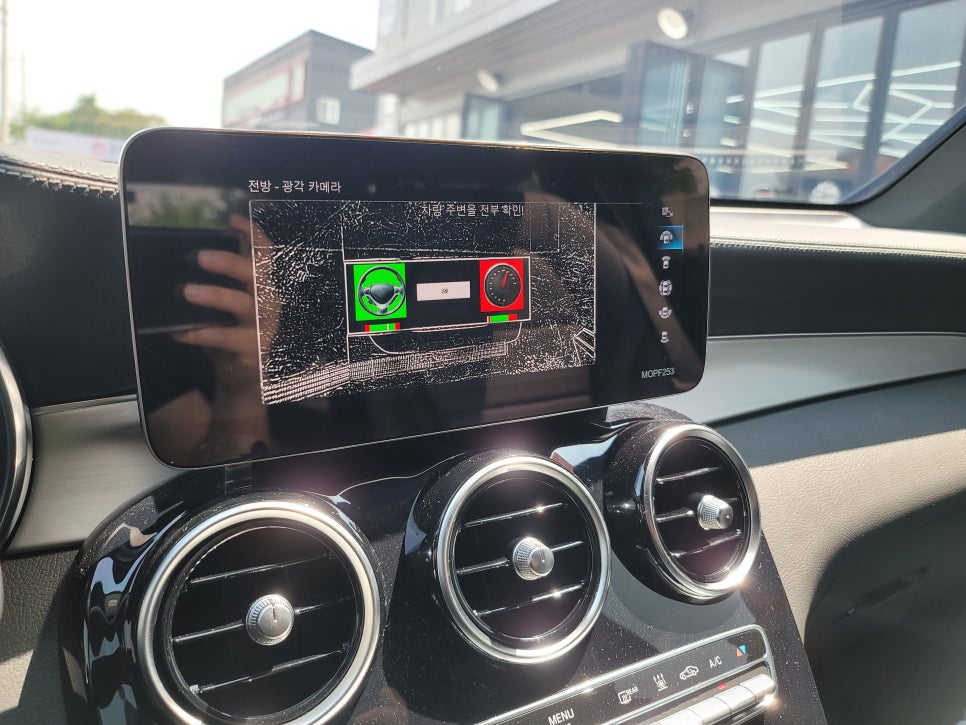 glc 300e 어라운드뷰 ~~ 사방팔방 잘 보여요!!!!
