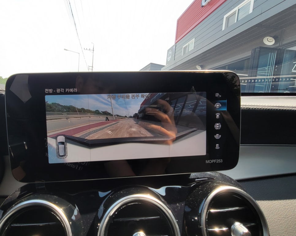 glc 300e 어라운드뷰 ~~ 사방팔방 잘 보여요!!!!