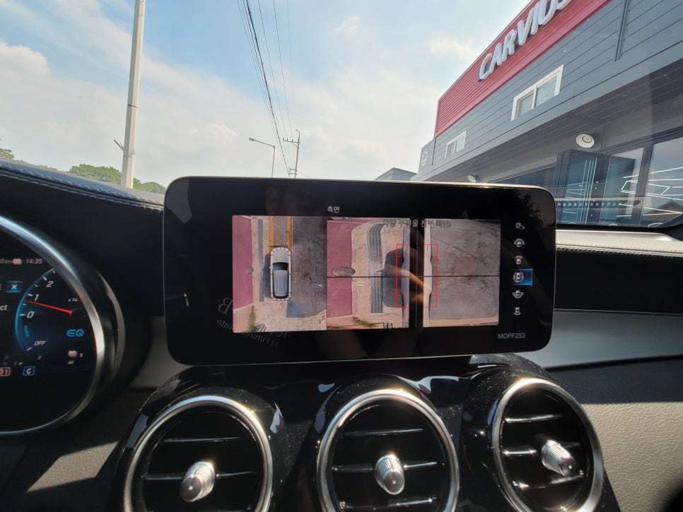 glc 300e 어라운드뷰 ~~ 사방팔방 잘 보여요!!!!