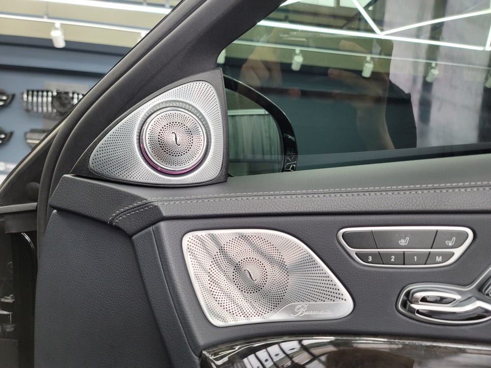 벤츠레트로핏 - S350 하이클라스 부메스터 & 7색엠비언트