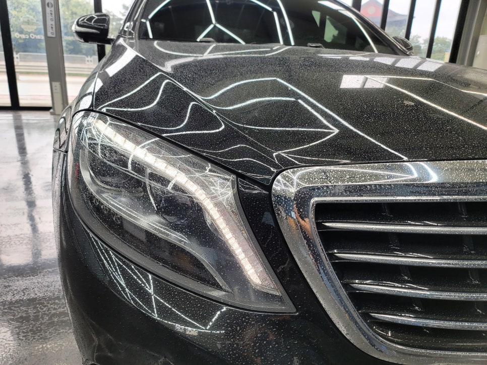 벤츠레트로핏 - S350 하이클라스 부메스터 & 7색엠비언트
