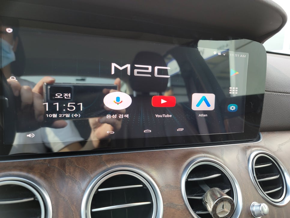 벤츠 E300 " M2C-200a,안드로이드 네비 장착으로 편리한 Car Life 즐기세요~"