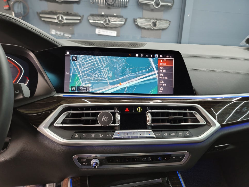 BMW x5 m50d - 안드로이드 카블릿 M2C 200 장착 !