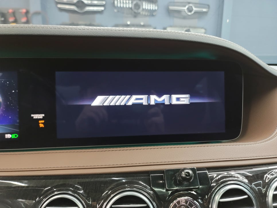 벤츠 S400d - AMG 계기판 프로그래밍 & 생활코딩