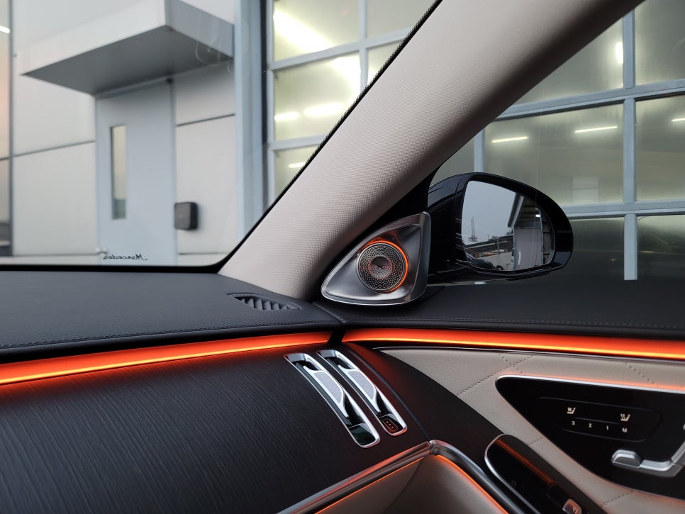 벤츠 w223 s400d - 4D 부메스터 (카비우스제품) ' 전주벤츠사업소 출장 '