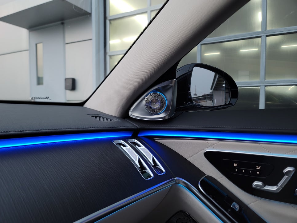 벤츠 w223 s400d - 4D 부메스터 (카비우스제품) ' 전주벤츠사업소 출장 '
