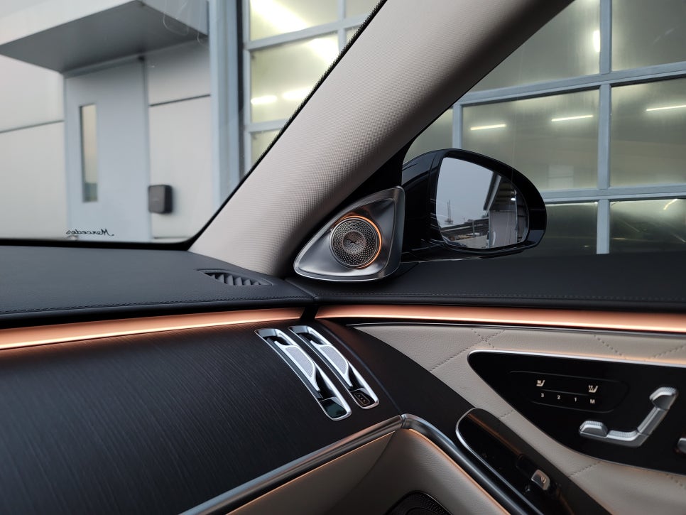 벤츠 w223 s400d - 4D 부메스터 (카비우스제품) ' 전주벤츠사업소 출장 '