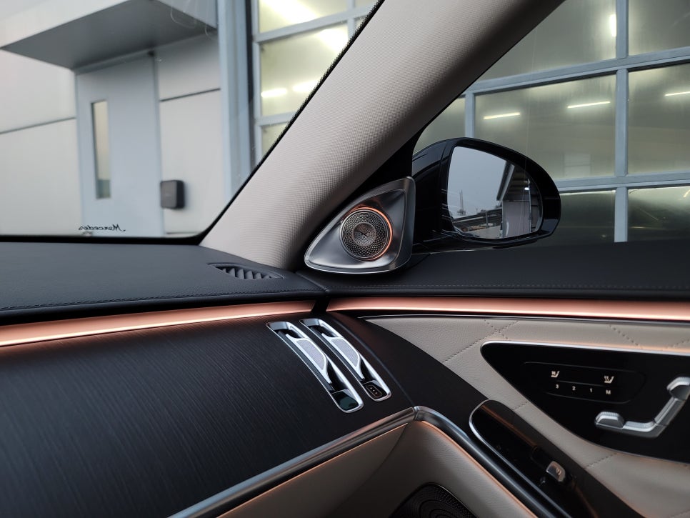 벤츠 w223 s400d - 4D 부메스터 (카비우스제품) ' 전주벤츠사업소 출장 '