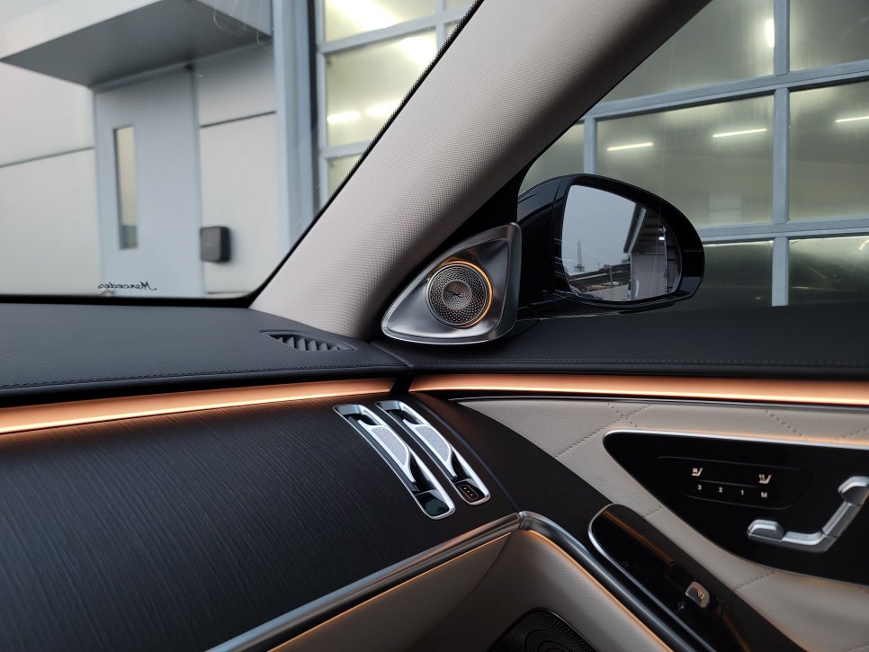 벤츠 w223 s400d - 4D 부메스터 (카비우스제품) ' 전주벤츠사업소 출장 '