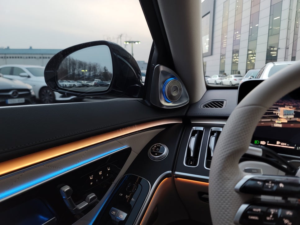 벤츠 w223 s400d - 4D 부메스터 (카비우스제품) ' 전주벤츠사업소 출장 '