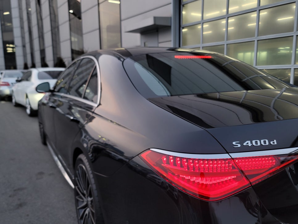 벤츠 w223 s400d - 4D 부메스터 (카비우스제품) ' 전주벤츠사업소 출장 '