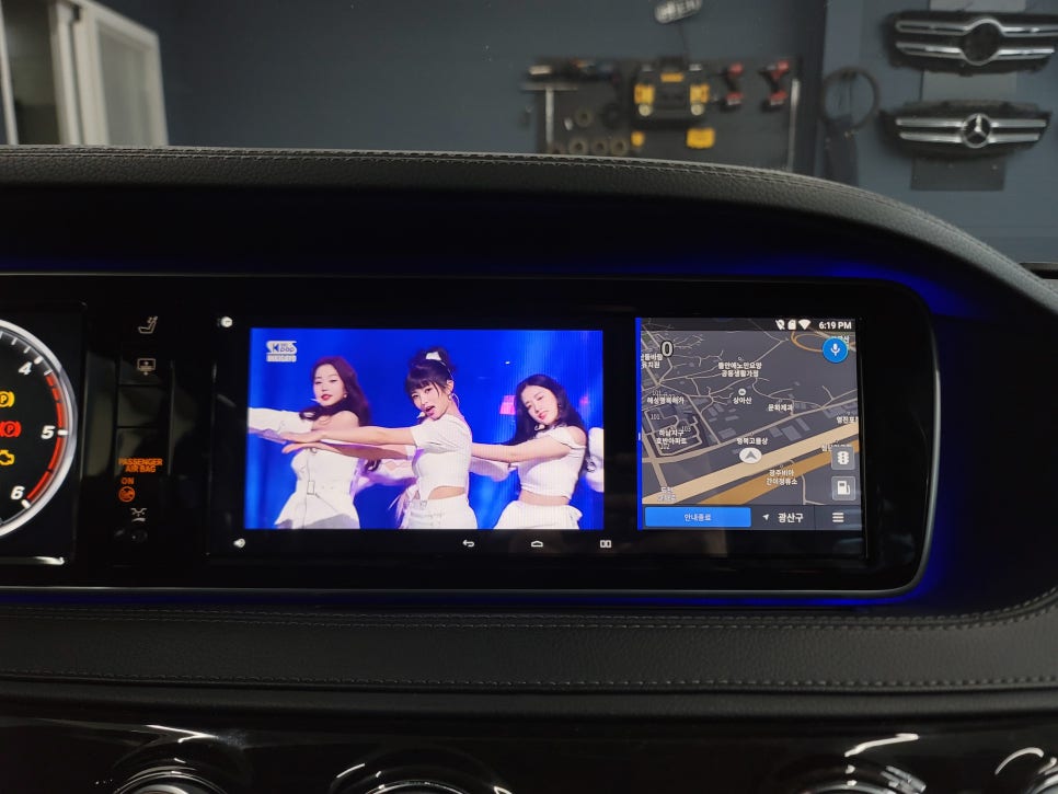 벤츠 S350d - 3D부메스터 & 7색 엠비언트 / m2c 200a 플러스
