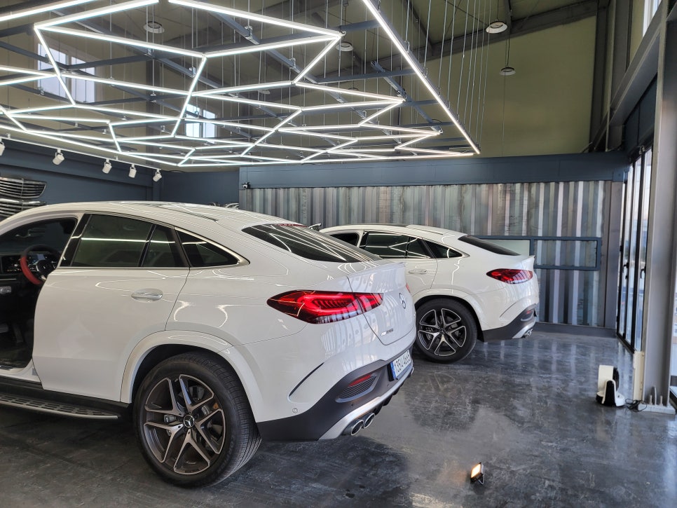 벤츠GLE53amg - 어질리티 배기버튼 활성화