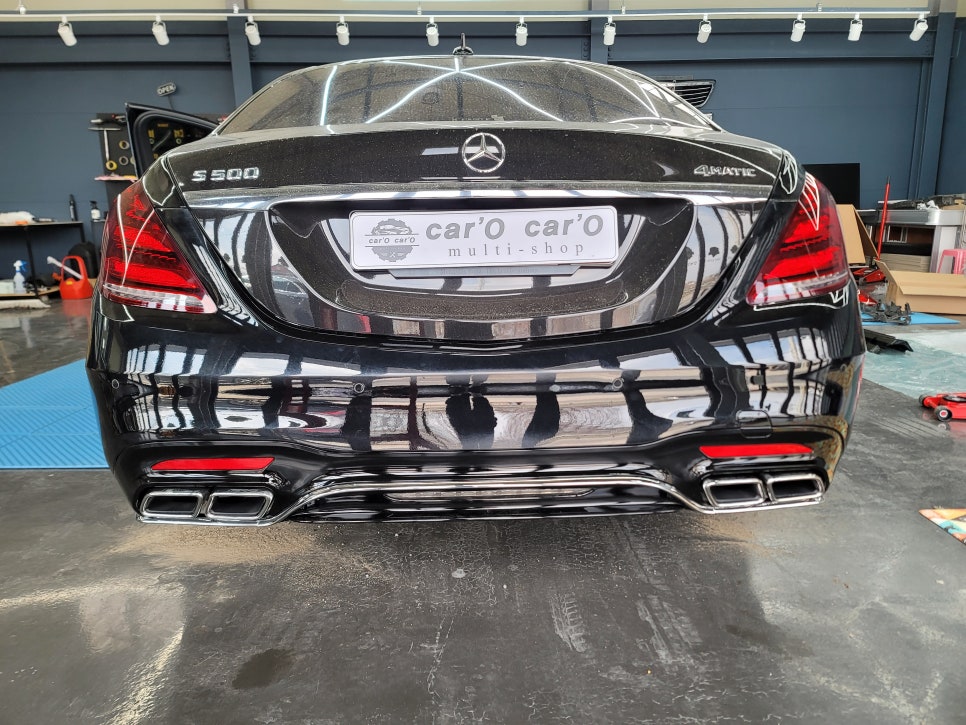 벤츠S500전기형-후기형 S65AMG 풀바디킷 컨버전