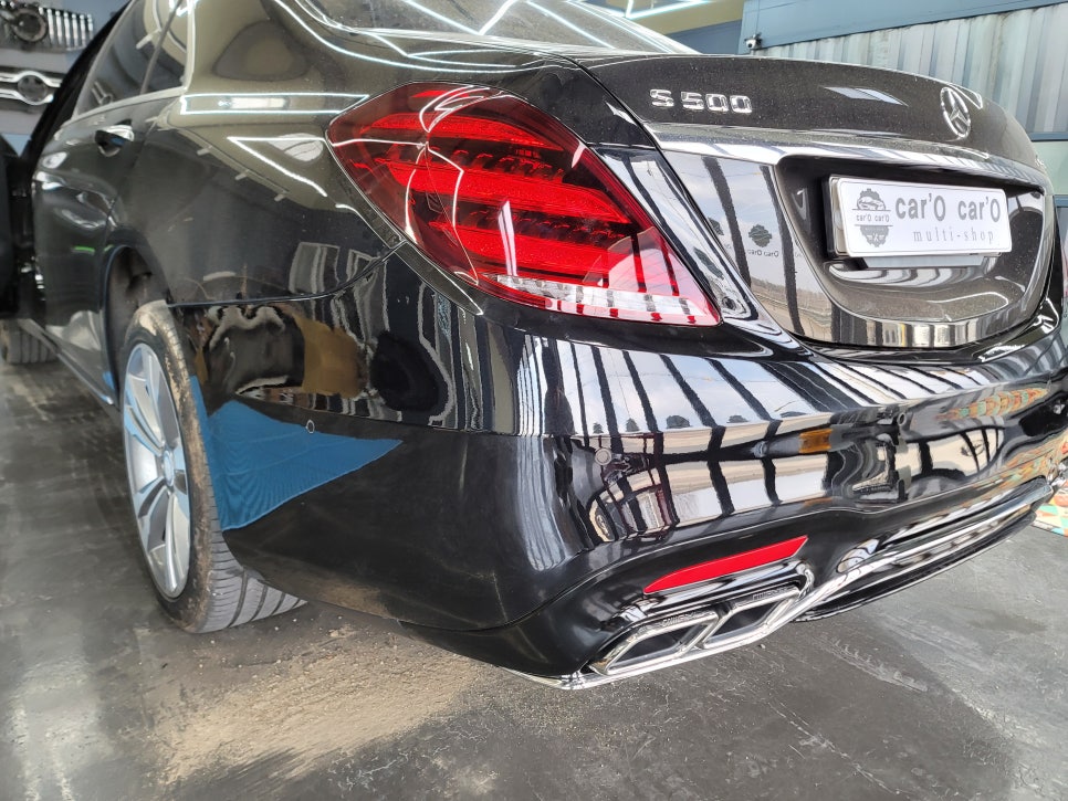 벤츠S500전기형-후기형 S65AMG 풀바디킷 컨버전