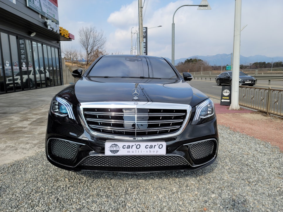 벤츠S500전기형-후기형 S65AMG 풀바디킷 컨버전