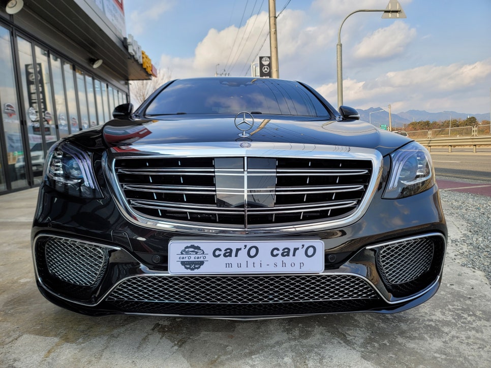 벤츠S500전기형-후기형 S65AMG 풀바디킷 컨버전