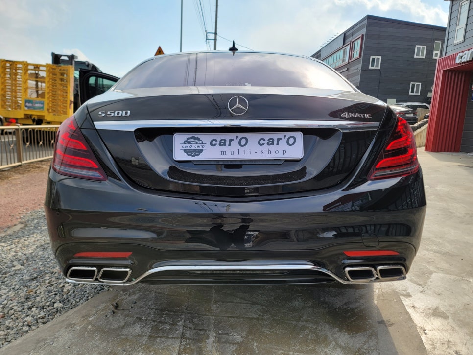 벤츠S500전기형-후기형 S65AMG 풀바디킷 컨버전