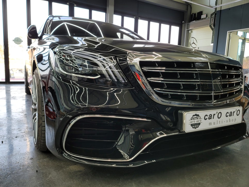 벤츠 S350전기형 - 후기형 S63amg 전면 컨버전 !!