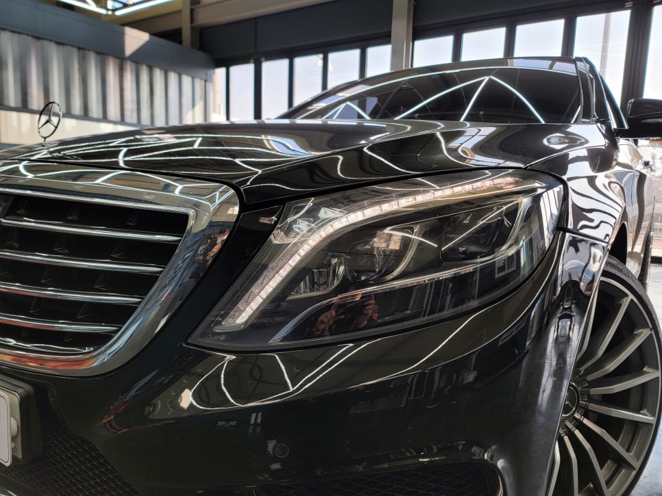 벤츠 S350전기형 - 후기형 S63amg 전면 컨버전 !!