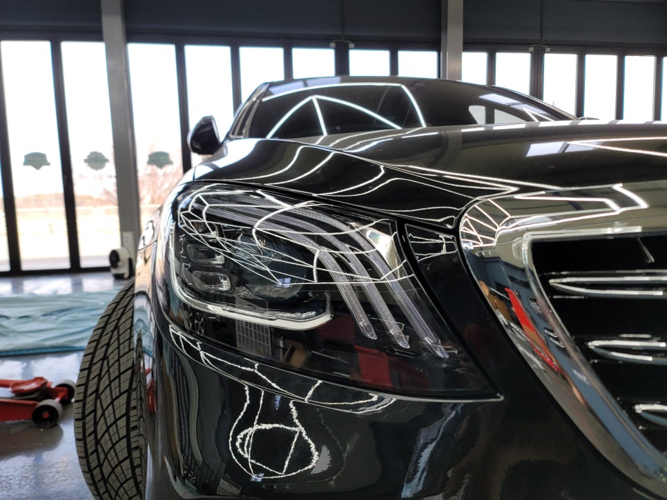 벤츠 S350전기형 - 후기형 S63amg 전면 컨버전 !!