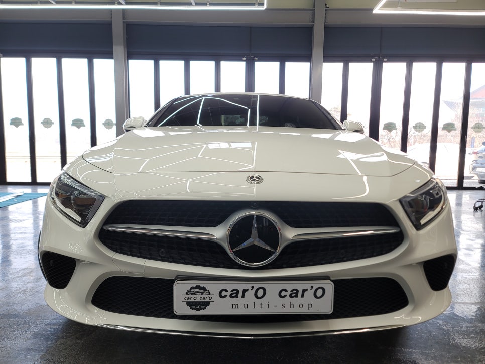 벤츠 CLS 400d - 세로그릴 & 어라운드 뷰 보정까지~ 완벽 !!!