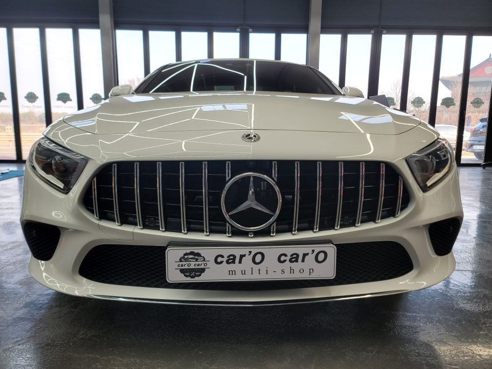 벤츠 CLS 400d - 세로그릴 & 어라운드 뷰 보정까지~ 완벽 !!!
