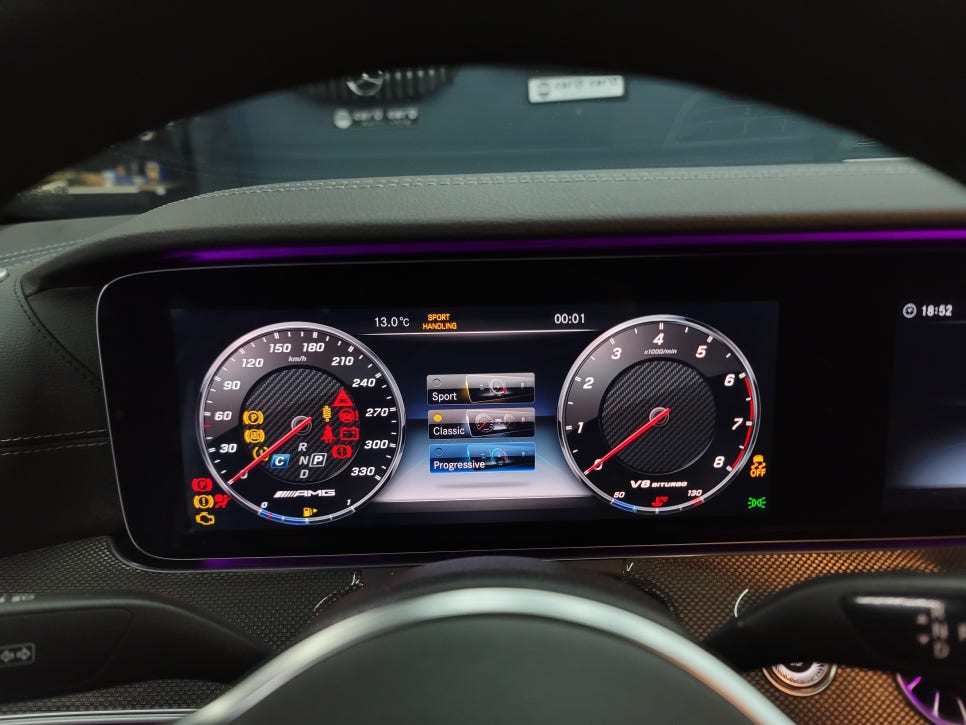 카오카오 > 벤츠CLS400d - 2열 송풍구 엠비언트/ AMG 프로그래밍 & 생활코딩