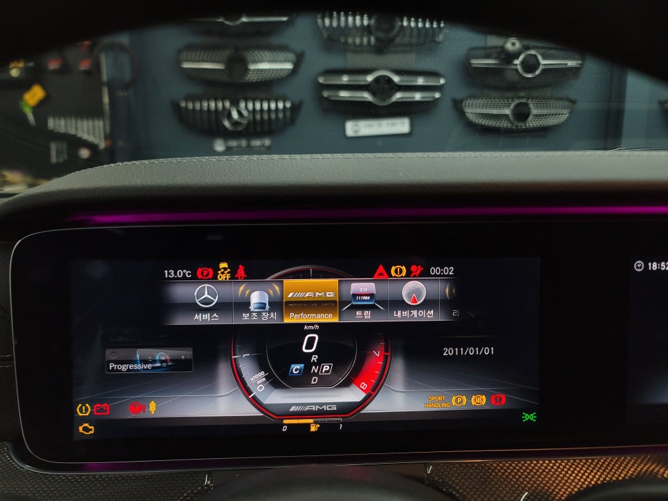 카오카오 > 벤츠CLS400d - 2열 송풍구 엠비언트/ AMG 프로그래밍 & 생활코딩