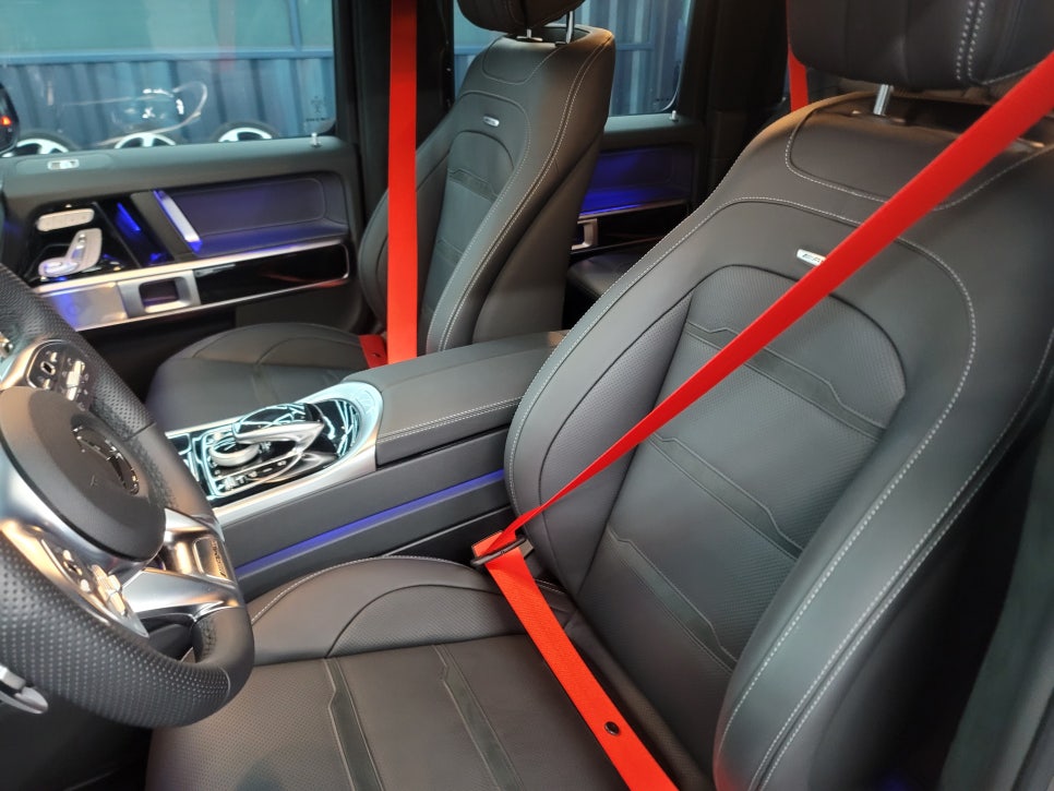 벤츠 G63amg - 컬러안전벨트 " 레드 "