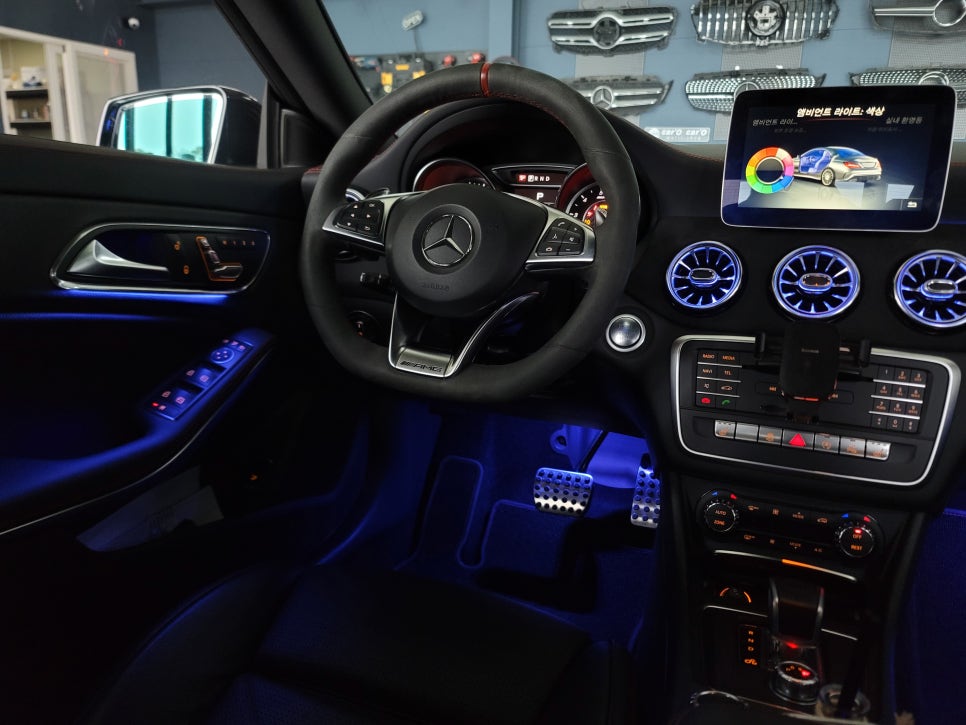 벤츠 CLA45amg - 순정 연동 엠비언트 FULL SET