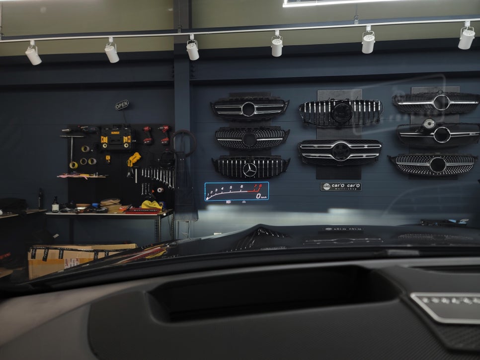 벤츠 CLS400 - 계기판 AMG 프로그래밍
