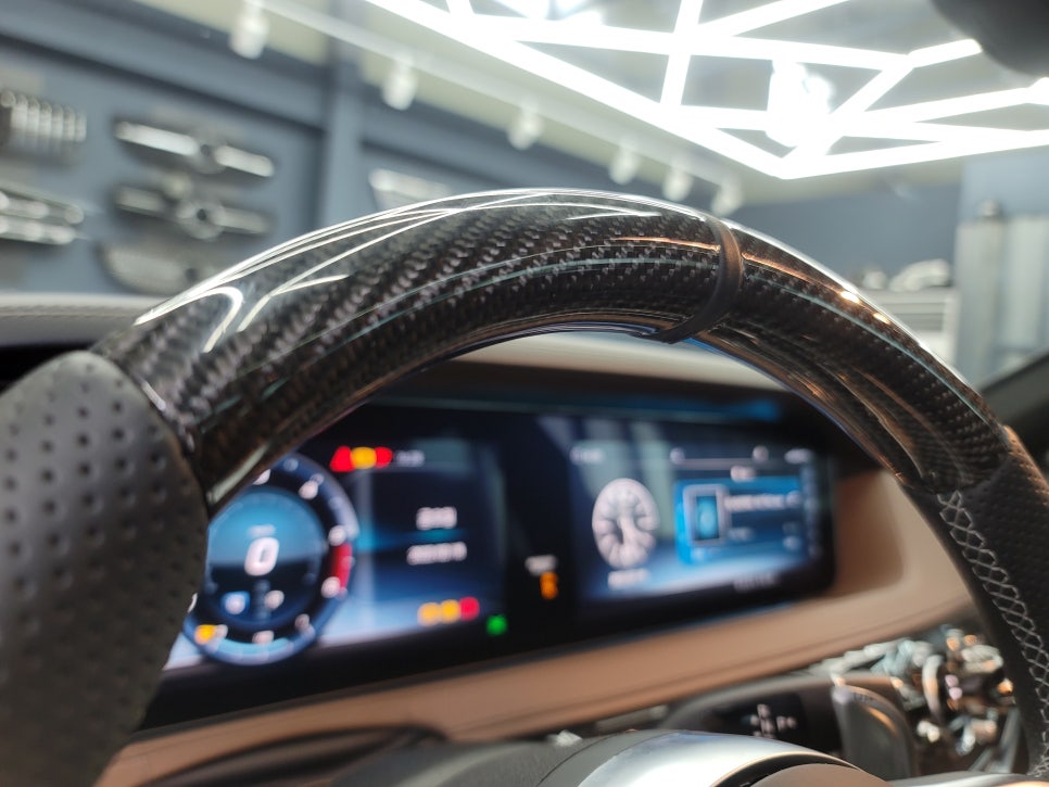 벤츠 S400d - AMG 커스텀 핸들, 아이나비QXD7000, 커넥티드프로, 에코파워팩 S16