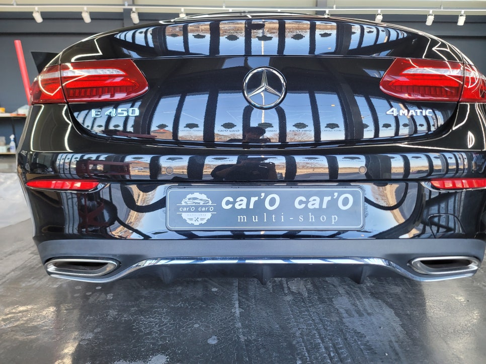 벤츠E450쿠페 - 세로그릴 53amg 디퓨저, Amg커스텀핸들, 카본패들쉬프트