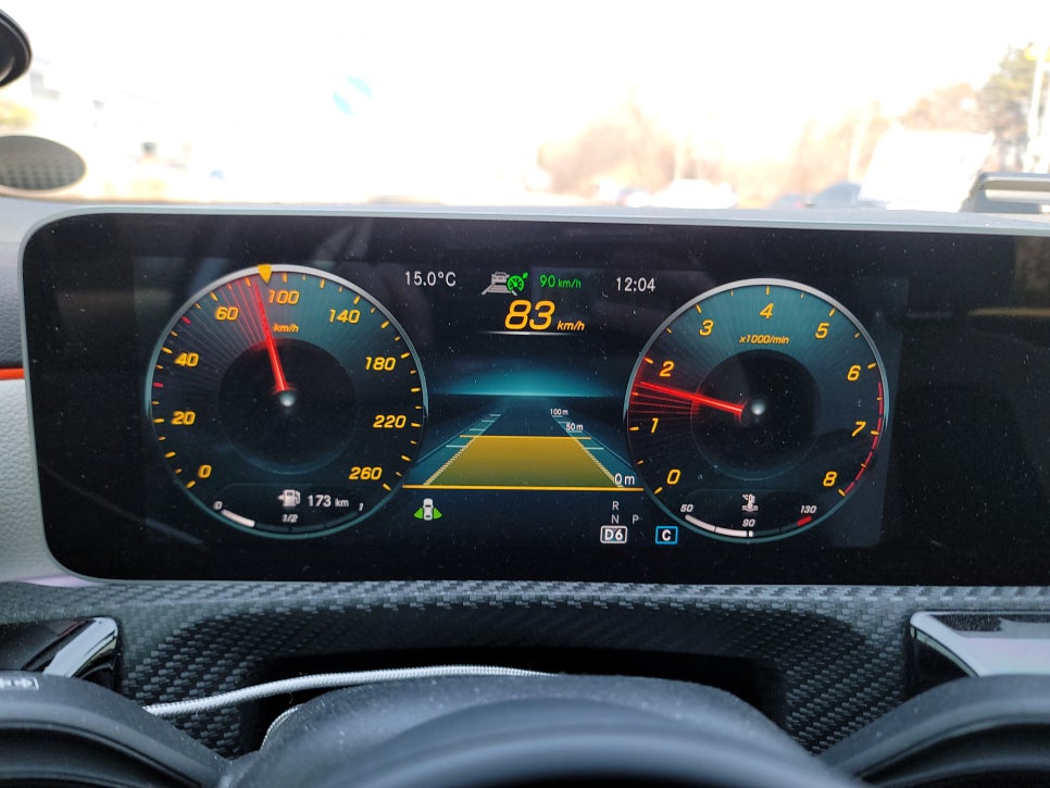 벤츠 A220 - ACC 활성화
