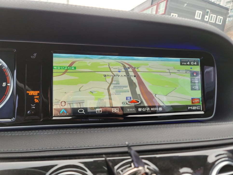 벤츠 S350d - 63amg 리어 범퍼 교체, m2c 200a 플러스 장착.