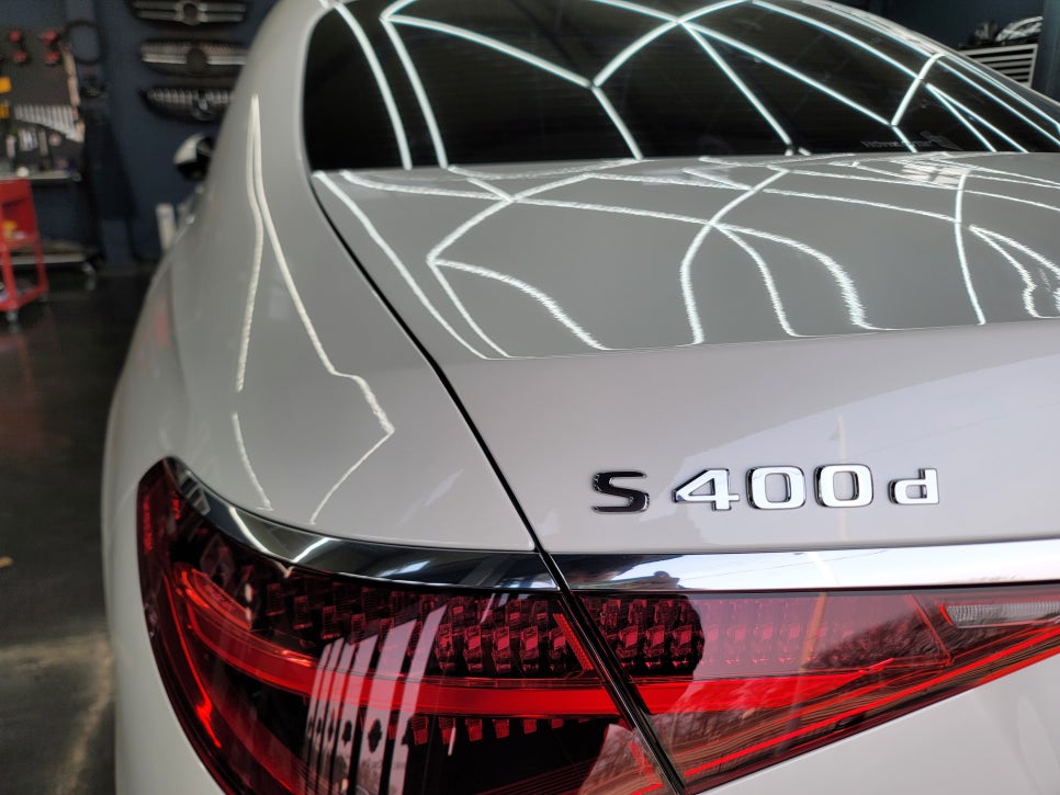 벤츠 w223 S400d - 신차출고, 액티브엠비언트 & 4D 부메스터