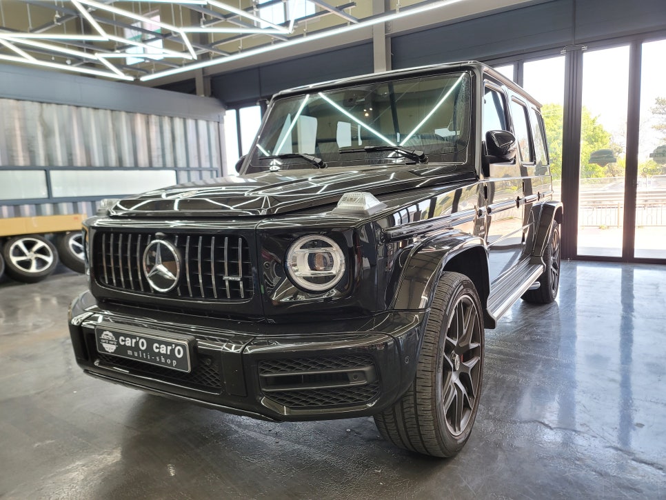 벤츠 G63amg - 하이클라스 통풍시트 & 벤츠 순정버튼