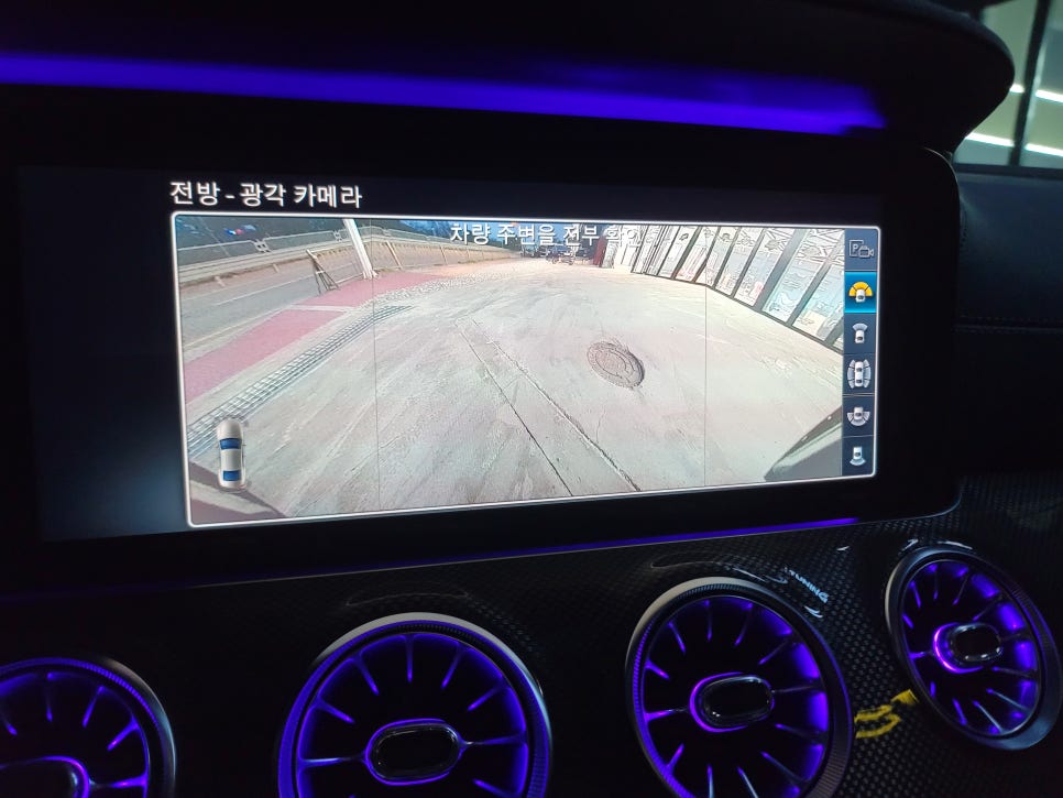 벤츠CLS300d - 벤츠순정 어라운드뷰 & 세로그릴