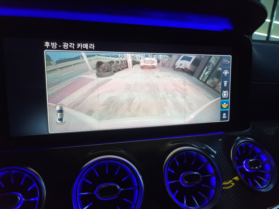 벤츠CLS300d - 벤츠순정 어라운드뷰 & 세로그릴