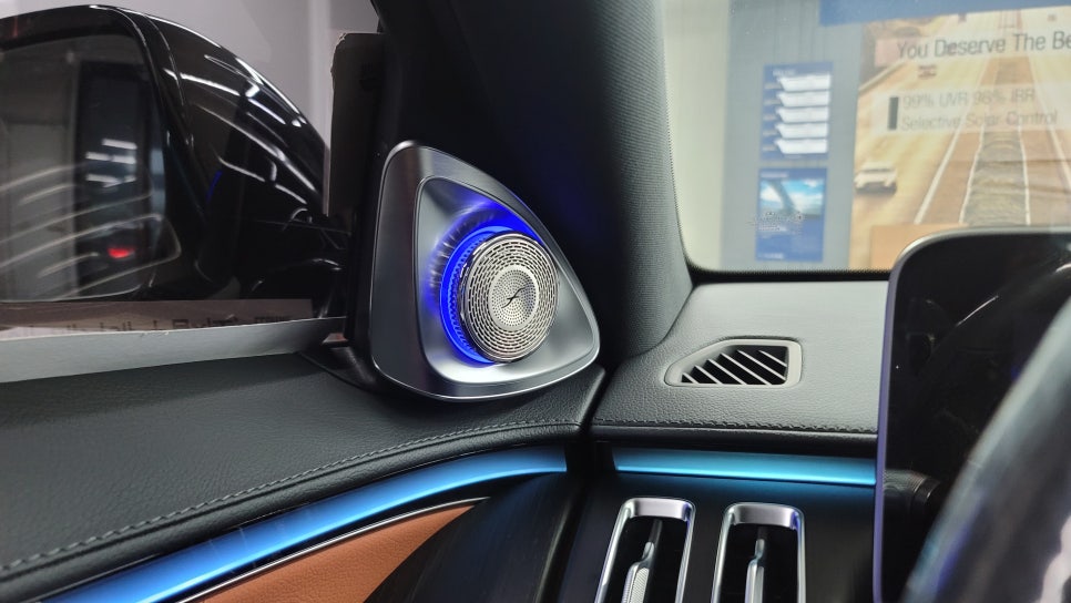 벤츠 S400d - 4D부메스터 ' 벤츠 순정 + 카비우스 모듈 '