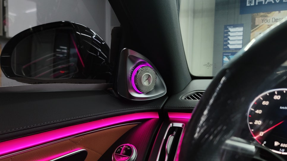 벤츠 S400d - 4D부메스터 ' 벤츠 순정 + 카비우스 모듈 '