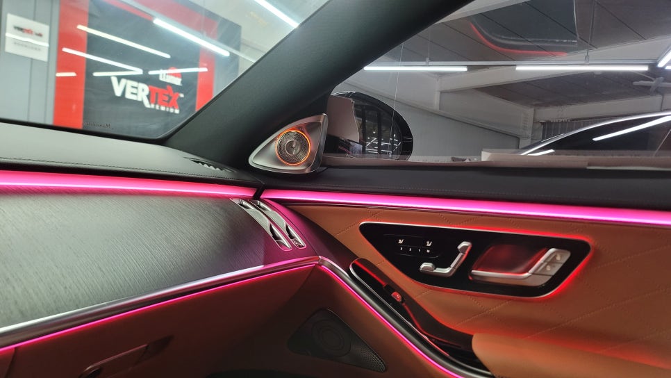 벤츠 S400d - 4D부메스터 ' 벤츠 순정 + 카비우스 모듈 '
