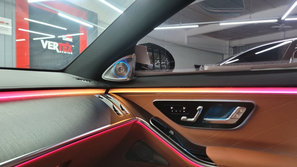 벤츠 S400d - 4D부메스터 ' 벤츠 순정 + 카비우스 모듈 '