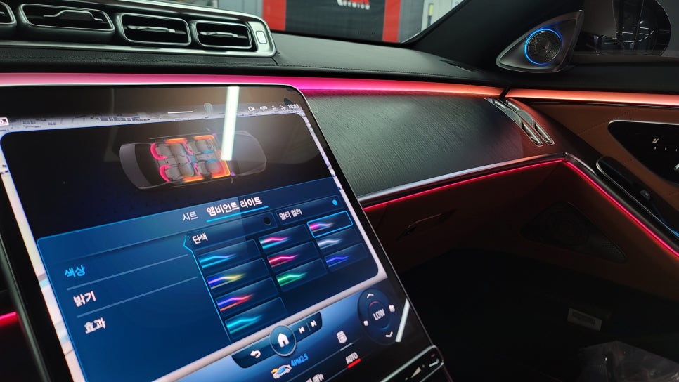 벤츠 S400d - 4D부메스터 ' 벤츠 순정 + 카비우스 모듈 '