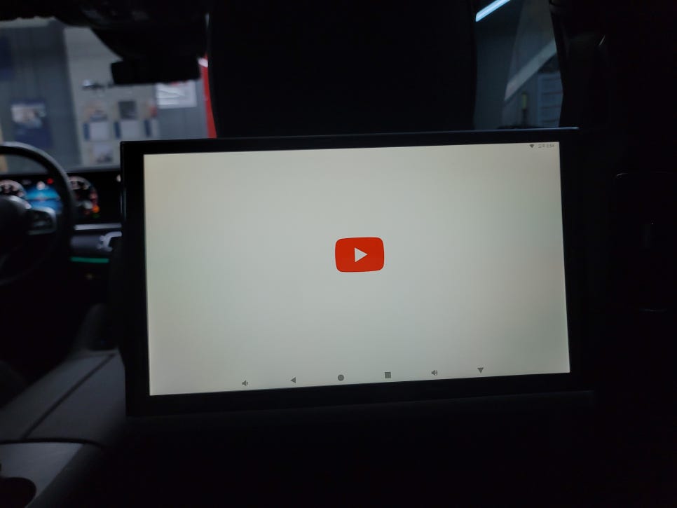 벤츠GLS400d - 전주사업소출장 , 리어모니터 노바Z9