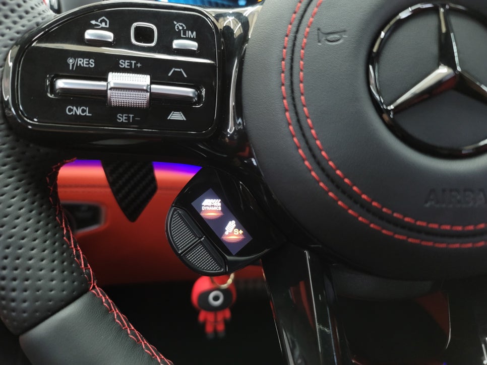 벤츠GT 43amg - 어질리티 셀렉트, 계기판 상단 엠비언트, 리어송풍구엠비언트